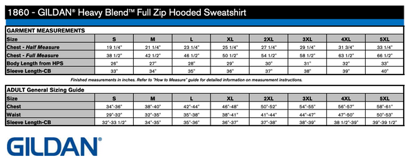 Full Zip Hoodie (Adult)