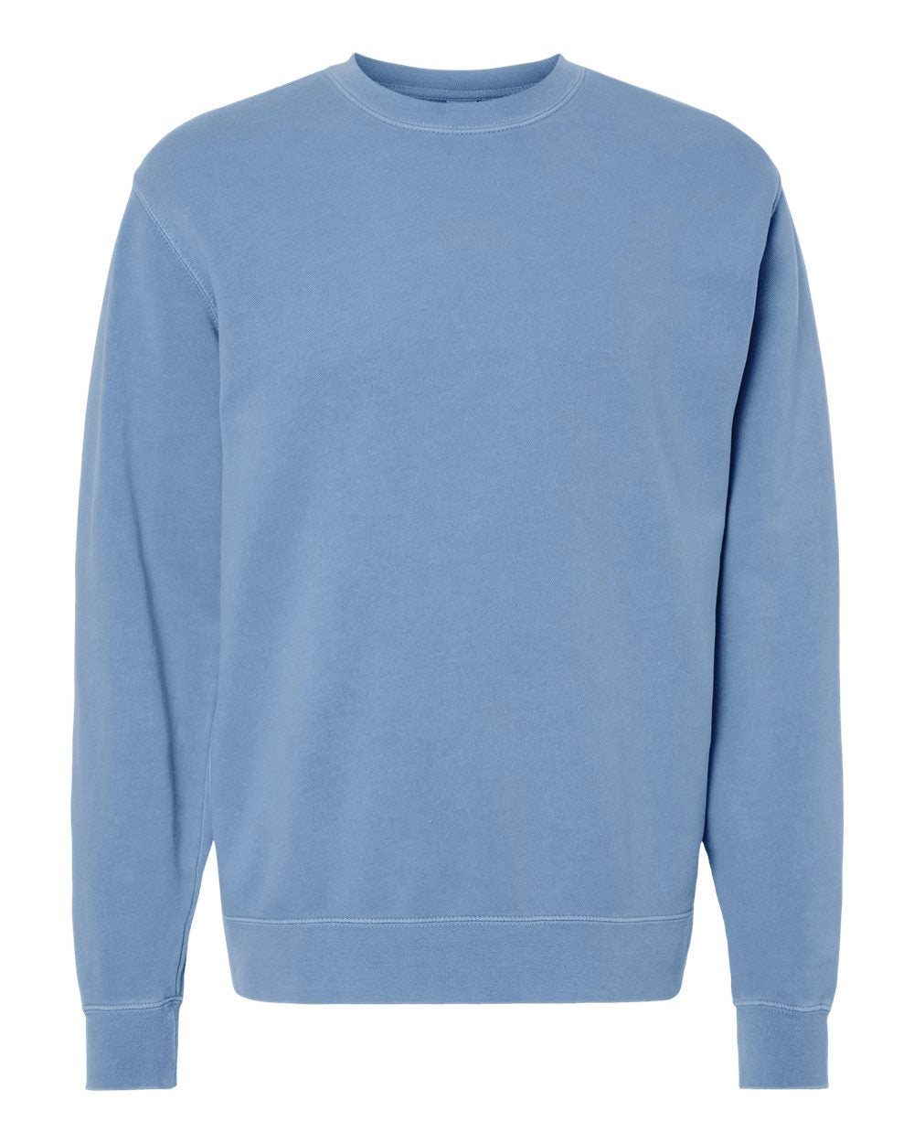 Pigment-Dyed Light Blue Crewneck Sweatshirt (Adult)