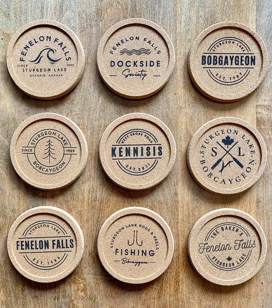 Cork Coasters (Custom Set of 4)