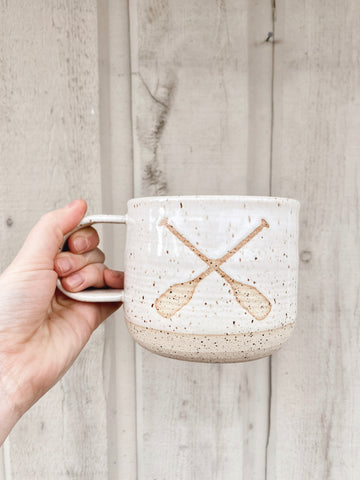 Ceramic Paddle Mugs